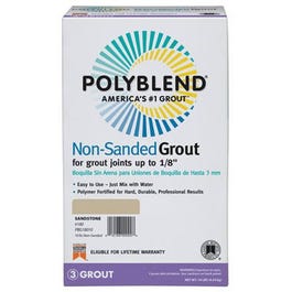 Non-Sanded Grout, Bright White, 10-Lbs.