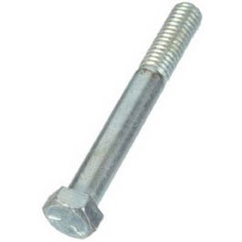 Hex Bolt, Coarse Thread, Low-Carbon Steel, 3/8-16 x 4-In., 50-Pk.