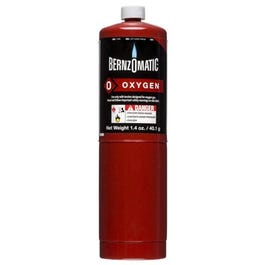 Oxygen Torch Cylinder, 1.4-oz.