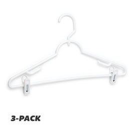 3-Pk.  Plastic Coordinate Suit Hangers