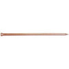 Hardwood Trim Nails, Slim Diameter, Carbon Steel Wire, 2.5-In., 1-Lb.