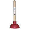 Force Cup Toilet Plunger, 4 x 9-In.