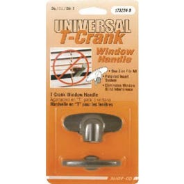 Casement Window T Crank Handles, Die-Cast Bronze, 2-Pk.