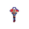 Hy-ko Products Superman Blue Schlage SC1 House Key