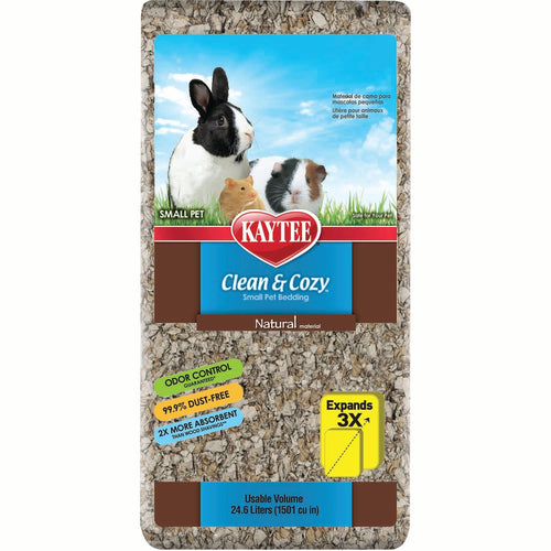 Kaytee Clean & Cozy Small Animal Bedding (24.6L (1500 CU IN), LAVENDER SCENTED)