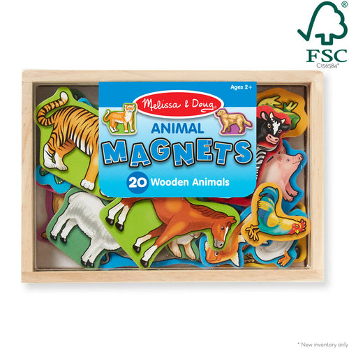 Melissa & Doug Wooden Animal Magnets