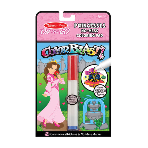 Melissa & Doug On the Go ColorBlast No-Mess Coloring Pad - Princess