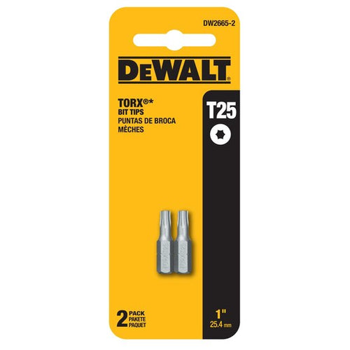 Dewalt T25 Torx® 2 Power Bit (2)