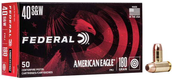 Federal Premium American Eagle Handgun 40 S&W 180 Grain (40 S&W 180 Grain)