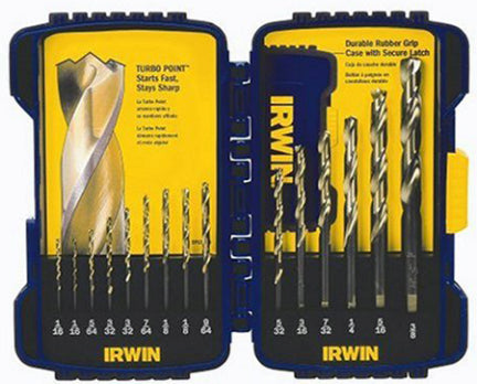 15PC TURBOMAX DRILL BIT SET