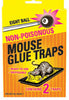 EIGHT BALL MOUSE GLUETRAPS 2/PK