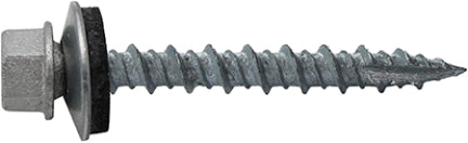 10X1.5 ROOF SCREW M2W SD SILVER PP 1LB ZXL