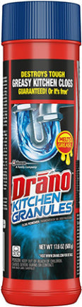 DRANO KITCHEN GRANULES 17.6 OZ (00125)