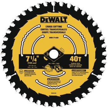 DeWalt DWA171440 7-1/4 40t Crss Blade