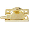 National Bright Brass Finished Die-Cast Zinc Crescent Sash Lock