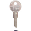 ILCO Bauer Nickel Plated File Cabinet Key, BAU1 (10-Pack)