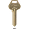 ILCO Corbin Nickel Plated File Cabinet Key, RU101 (10-Pack)