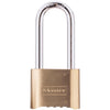 Master Lock 2 In. Zinc Die-Cast Copper Color Resettable Combination Padlock