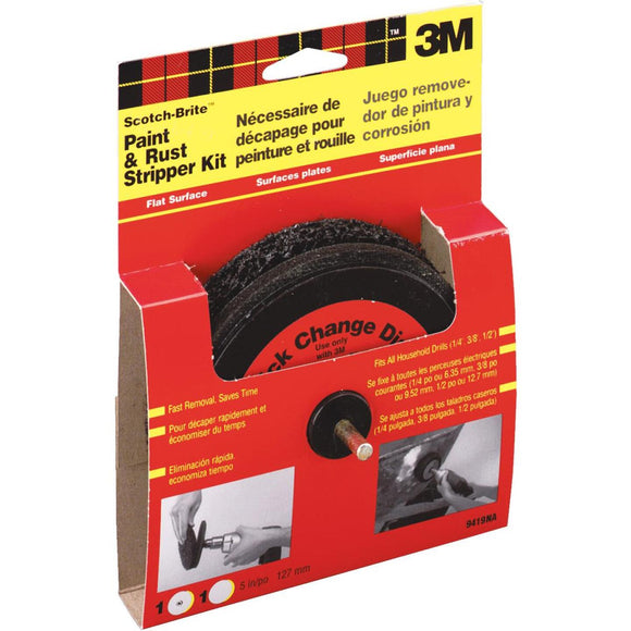 3M Scotch-Brite 5 In. 2 In. Paint Removal Disc