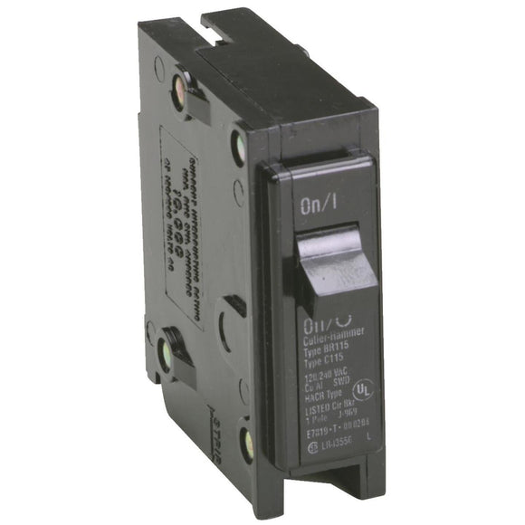 Eaton BR 30A Single-Pole Standard Trip Circuit Breaker