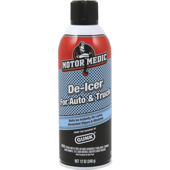 Motormedic 12 Oz. Aerosol Windshield De-icer