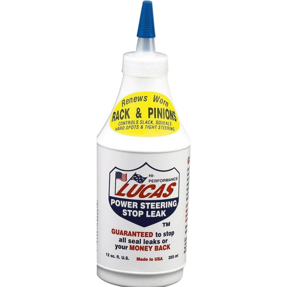 Lucas Oil 12 Oz. Power Steering Leak-Stopper Fluid