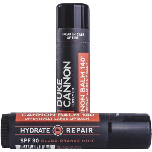 Duke Cannon Hydrate + Repair 0.56 Oz. Orange Mint 30 SPF Lip Balm