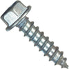 Hillman #10 x 1-1/2 In. Slotted Hex Washer Head Zinc Sheet Metal Screw (100 Ct.)