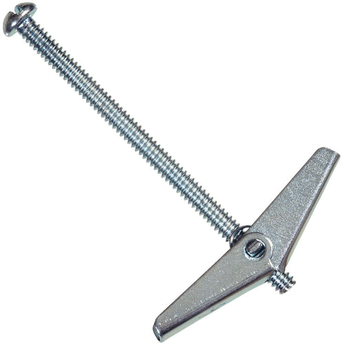 Hillman 1/8 In. Round Head 3 In. L Toggle Bolt Hollow Wall Anchor (2 Ct.)