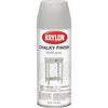 Krylon CHALKY FINISH 12 Oz. Ultra Matte Chalk Spray Paint, Misty Gray