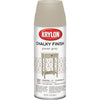 Krylon CHALKY FINISH 12 Oz. Ultra Matte Chalk Spray Paint, Paver Gray