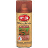 Krylon 12 Oz. Exterior Semi-Transparent Wood Stain Spray, Rustic Brown