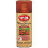 Krylon 12 Oz. Exterior Semi-Transparent Wood Stain Spray, Redwood