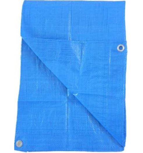 Kaps Tex KT-LT0810B Storage Tarp Cover (8' x 10', Light Blue)