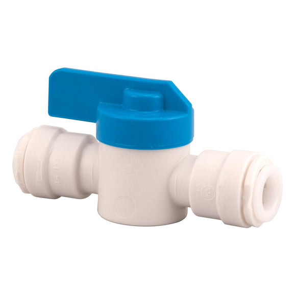 Watts 3/8 In. OD Straight Stop Plastic Plastic Push Valve PL-3041