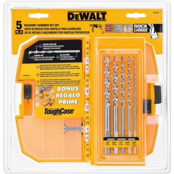 DeWalt DW5205 5pc Percussion Bit Set