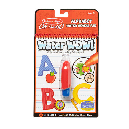 Melissa & Doug Water Wow! Alphabet - On the Go Travel Activity