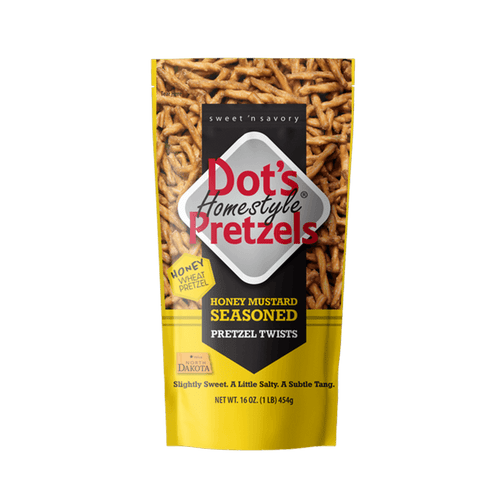 Dot's Homestyle Pretzels Honey Mustard Seasoned Pretzel Twists 16 oz.