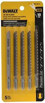 Dewalt T Shank Wood Cutting Jig Saw Blades 4-Inch 10 TPI (4-Inch 10 TPI)