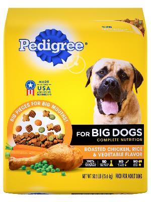 PEDIGREE® Dry Dog Food For Big Dogs Roasted Chicken, Rice & Vegetable (50-lb)