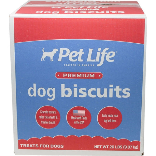 Pet Life Premium Dog Biscuits (20-lb, Milk Flavor)