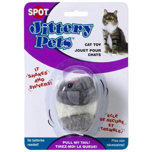 SPOT PLUSH JITTERY MOUSE (3 IN)