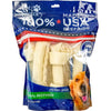 Pet Factory USA Beefhide Bones & Rolls Value Pack (4 inch/ 10 pack)
