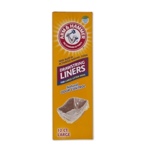 Petmate Arm & Hammer Drawstring Pan Liners Large (Large)